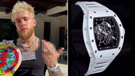 jake paul fake richard mille|Did Jake Paul Just Flex a Fake Richard Mille Luxury .